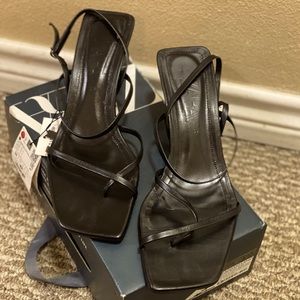 ZARA Square toe sandals